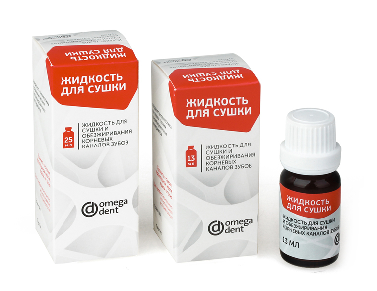 картинка Жидкость для сушки и обезжиривания каналов, Omegadent 