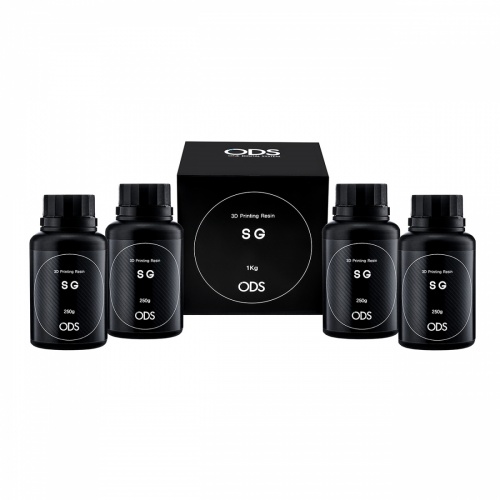 картинка Смола полимерная ODS Surgical Guide для 3D печати твердых моделей, ODS_SG/1kg (1кг), ODS Resin 