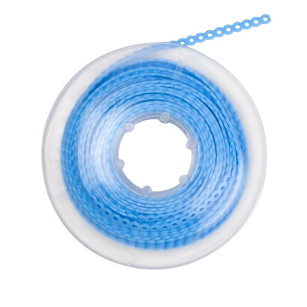 картинка Цепочка Elastolink эластичная, сиренево-голубая, в катушке 4,5 м, Lancer 