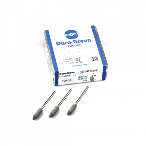 картинка Абразивный камень Dura-Green (HP), Shofu 