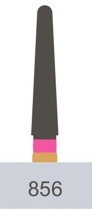 картинка Боры алмазные Predator Zirconia PZ856-018 FG (5 шт.), Prima Dental Group 