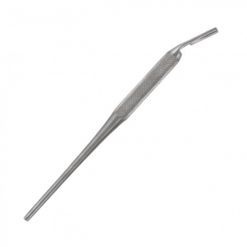 картинка 8006 Ручка для скальпеля угловая 145 мм № 3, Orange 