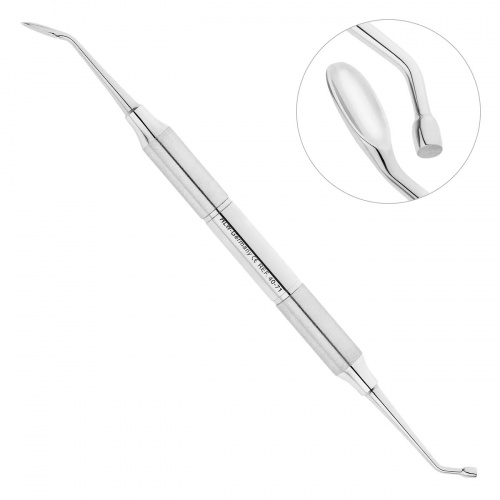 картинка 40-70, 40-71, 40-72 Ложки кюретажные со штопфером для внесения костного материала, HLW Dental 