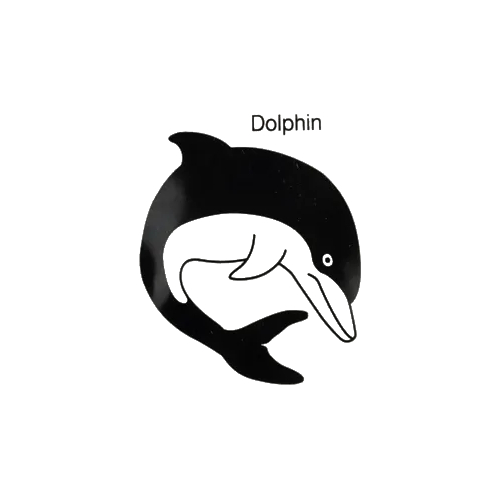 картинка 630-0022 Резиновая тяга Дельфин, средняя, 5/16" (7,94 мм) внутриротовая, Ormco (1шт) 