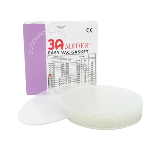 картинка Пластины круглые для ортодонтических шин EV Gasket Splint, 3A MEDES 