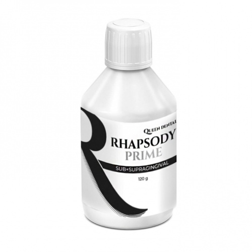 картинка Порошок Рапсоди Прайм (аналог PLUS)- Rhapsody Prime для Аэр-Флоу, 14мкм, RP300NE (120г), Queen Dental 