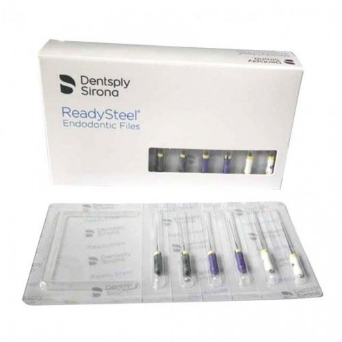 картинка C+ Files ReadySteel для сложных каналов, Dentsply Sirona 
