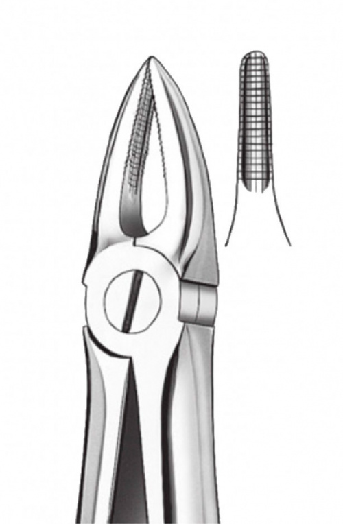 картинка Щипцы для удаления зубов верхние корневые, Orange 
