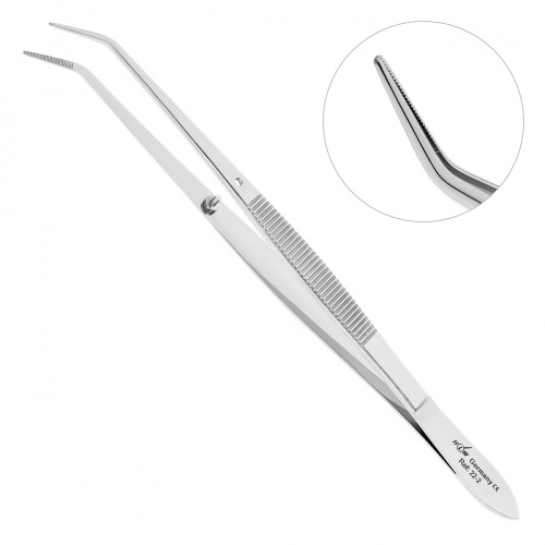 картинка 22-2 Пинцет Flagg, 16 см, HLW Dental 