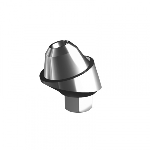 картинка Мультиюнит угловой 17° с внутренней резьбой, совместим с Alpha-Bio, MIS, Adin с винтом (1шт), Ультрастом 