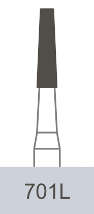 картинка Бор ТВС оперативный 701L FG (10 шт.), Prima Dental Group 