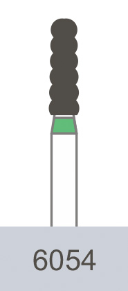 картинка Бор алмазный BR 6054-018C, T6 (5 шт.), Prima Dental Group 