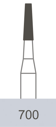 картинка Бор ТВС оперативный 700 FG (10 шт.), Prima Dental Group 