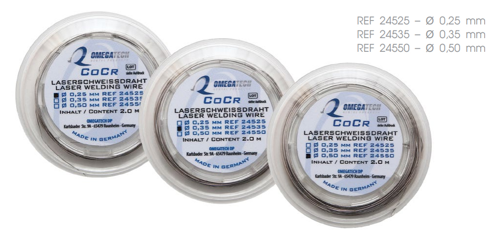 картинка Проволока для лазерной сварки - CoCr Laser welding wire, Omegatech 