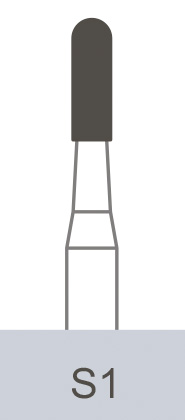 картинка Боры для разрезания коронок ТВС Predator Turbo PR-S1 FG (10 шт.), Prima Dental Group 