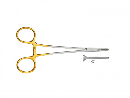 картинка 8231 Иглодержатель прямой Ryder, 150 мм, Orange 