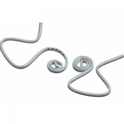 картинка Одноразовые гибкие слюноотсосы с протектором для языка (100 шт.), Crosstex 