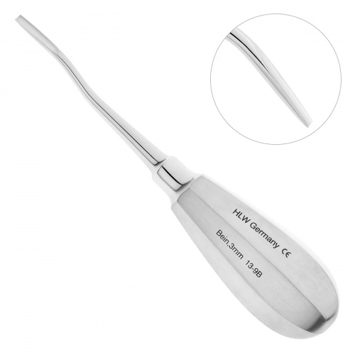 картинка 13-9B, 13-10B Элеваторы Бейна, байонет (Bein-Bajonett), HLW Dental 