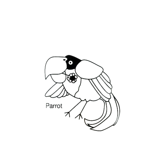 картинка 630-0013 Резиновая тяга Попугай, слабая, 5/16" (7,94 мм), внутриротовая, Ormco (1шт) 