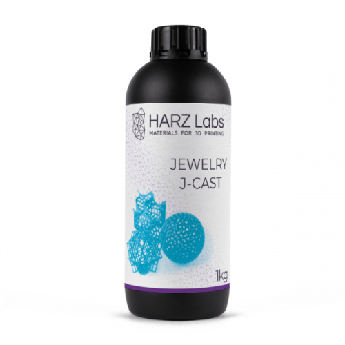картинка Фотополимер Labs jewelry J-Cast для LCD/DLP принтеров, выгораемый (1л), HARZ Labs 
