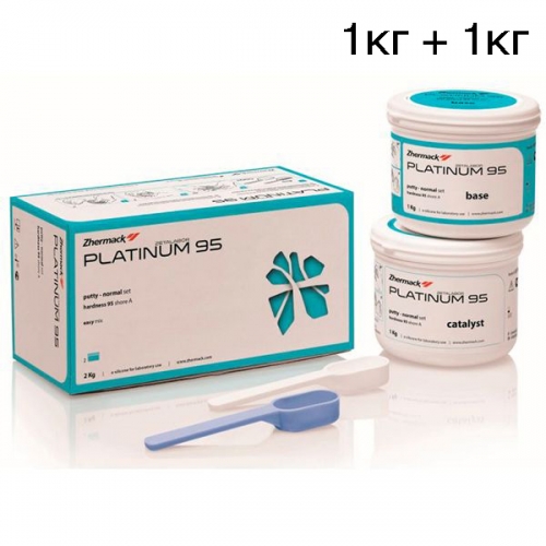 картинка Платинум 95 - Platinum 95, С400700 (1кг+1кг), Zhermack 