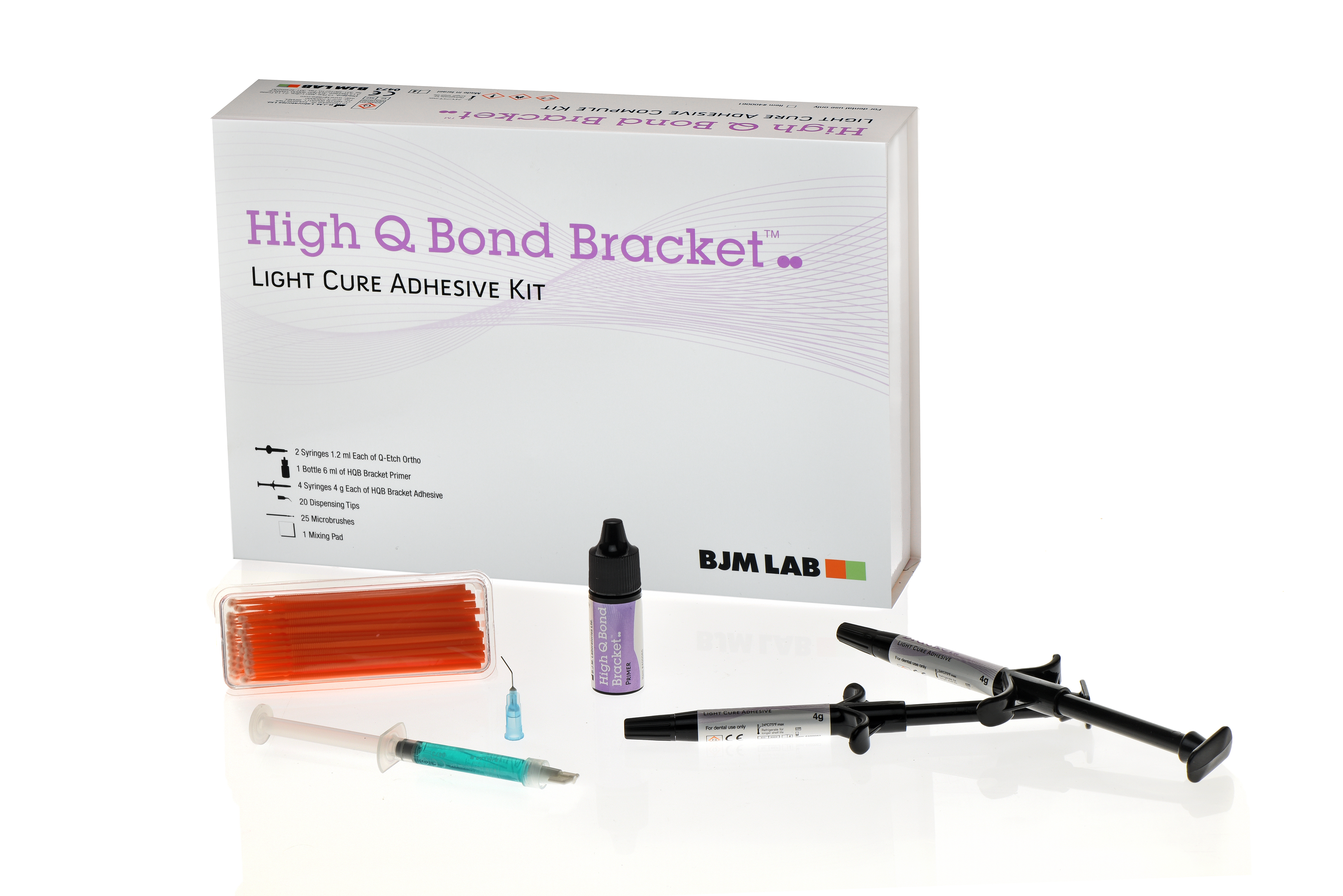 картинка Комплект для фиксации брекетов  High-Q-Bond Light Cure Adhesive Bracket, BJM LAB 