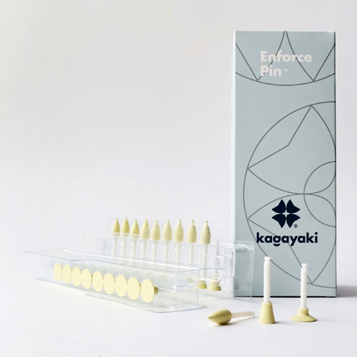 картинка Полиры Энфорс Пин жёлтые (мелкая 32 μ) - Enforce Pin, Kagayaki 