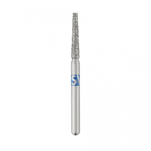 картинка Бор алмазный серия RA 847/016, удлинённый конус с плоским концом (5шт), SS White 