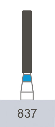 картинка Бор алмазный 837-012 M, SF-11M (5 шт.), Prima Dental Group 