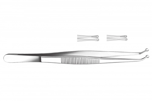 картинка 8131-8133 Пинцеты шовные, 150 мм, Orange 