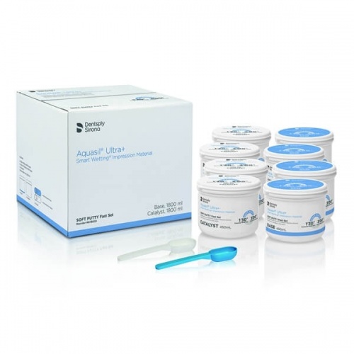 картинка Аквасил Ультра Софт Патти - Aquasil Ultra Soft Putty Econom Set (8х450), Dentsply Sirona 