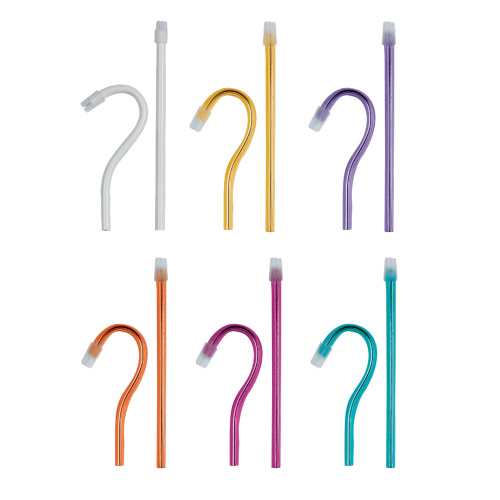 картинка Гибкие наконечники для слюноотсосов Blossom 15см (100шт), Asa Dental 