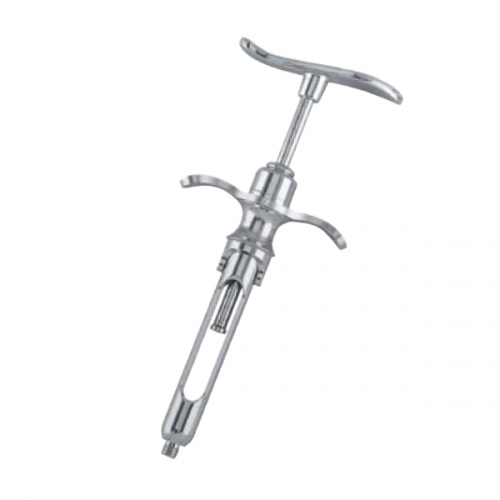 картинка Шприц карпульный, прямая рукоятка, хромированный (без аспирации), Anthogyr 