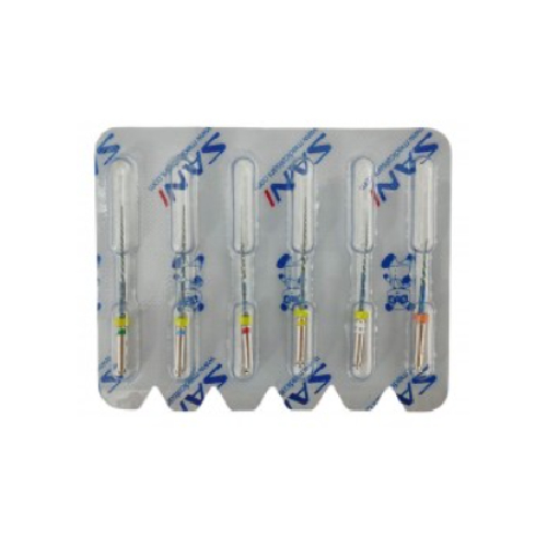картинка С3 Ротационные Эндо Файлы - S3 Rotary Endo Files (6шт), SANI 