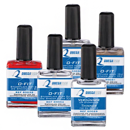 картинка О-Фит Штумпф-лак - O-FIT Stumpflack, (15 мл), Omegatech 