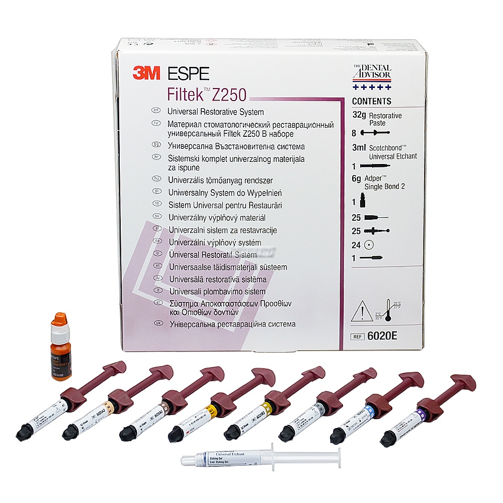 картинка Филтек Z250 - Filtek Z250, набор (8х4гр), 3M ESPE 