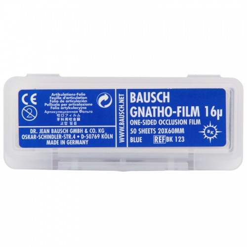 картинка Окклюзионная фольга Gnatho-Film 16 мкм, Bausch 
