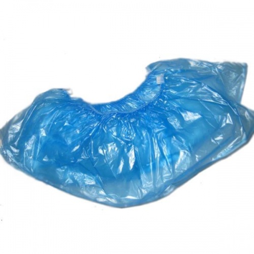 картинка Бахилы прочные, полиэтиленовые, 250 шт (125 пар), Кристидент 