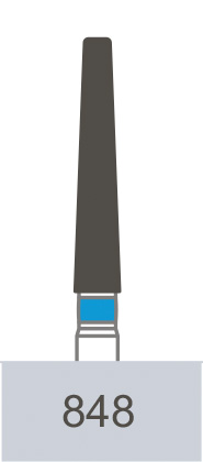 картинка Бор алмазный 848-018, TF-13 (5 шт.), Prima Dental Group 