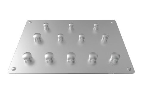 картинка Подставка металлическая для хранения 12 кламп, Dentech Corporation 