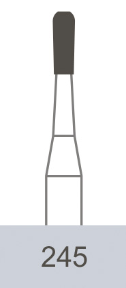 картинка Бор ТВС оперативный 245 RA (10 шт.), Prima Dental Group 