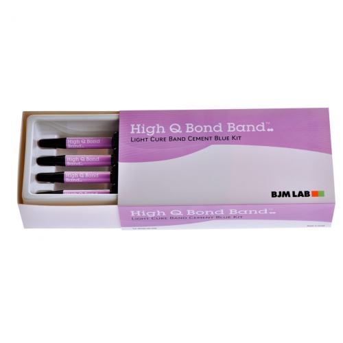 картинка Цемент для фиксации колец High-Q-Bond Light Cure Band Cement Kit, 400062 RU (4х4г), BJM LAB 