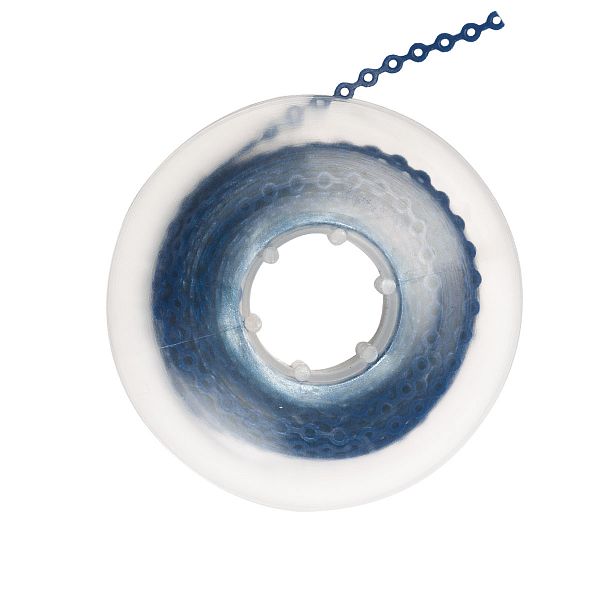 картинка Цепочка Elastolink эластичная, темно-синяя, в катушке 4,5 м, Lancer 