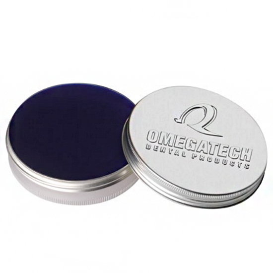 картинка Секундарный воск - Sekundärwachs dunkelblau тёмно-синий, 51007 (60гр), Omegatech 