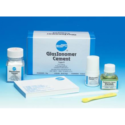 картинка ГласИономер Тип 2 Сет - GlasIonomer Type 2 Set, Shofu 