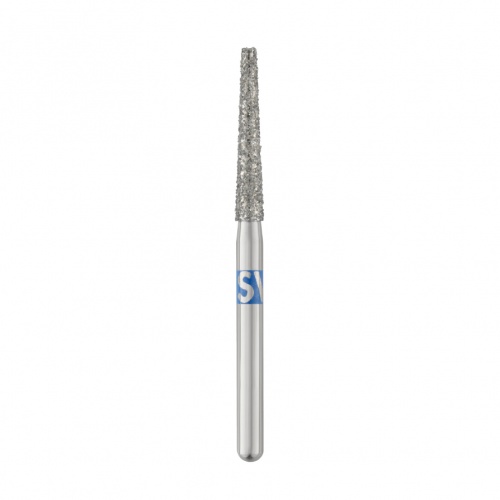 картинка Бор алмазный серия RA 848/018, удлинённый конус с плоским концом (5шт), SS White 