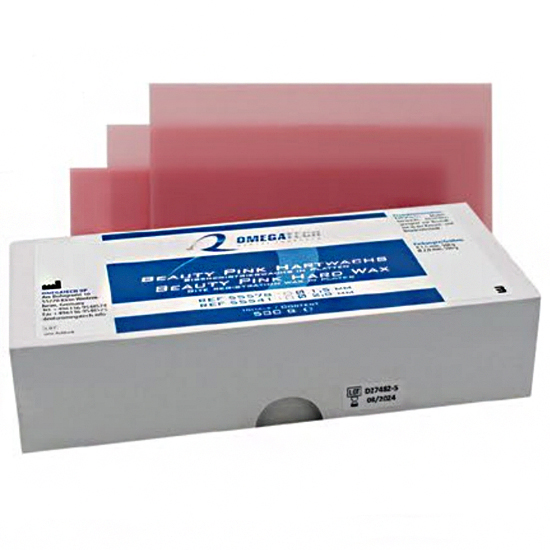 картинка Бьюти Пинк Вакс - Beauty Pink Hartwachs, 55541, (500 гр), Omegatech 