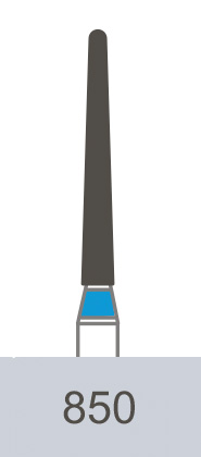 картинка Бор алмазный 850-012 M (5 шт.), Prima Dental Group 