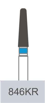 картинка Бор алмазный 846KR-018 M, RS-21M (5 шт.), Prima Dental Group 