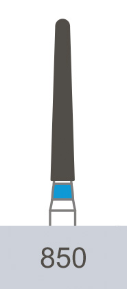 картинка Бор алмазный 850-014 M (5 шт.), Prima Dental Group 